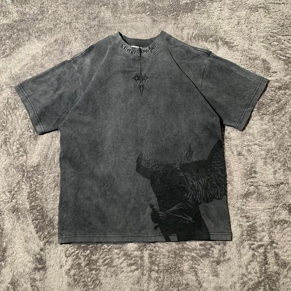 Y2K Grunge Surreal Essence Skater Streetwear Tee‎
